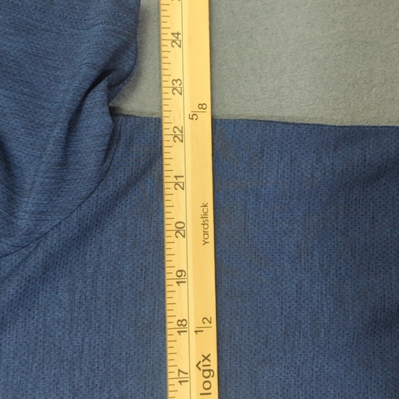 Travis Mathew Shirt Men's L Blue Polo Performance Stretch Golf - Picture 5 of 8